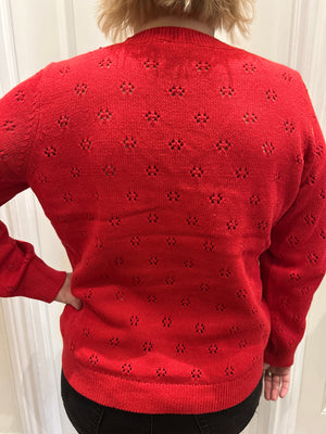 Fransa Katalin V neck sweater