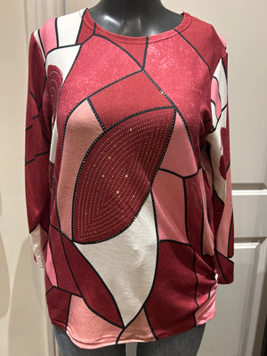 Casa Donna glitter top