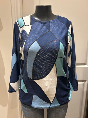 Casa Donna glitter top