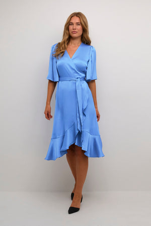 Kaffe wrap dress