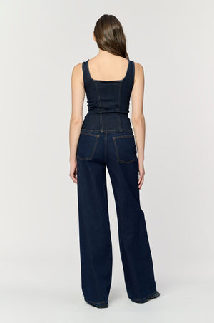 Warp & Weft NCE Cote Wide Leg Jeans