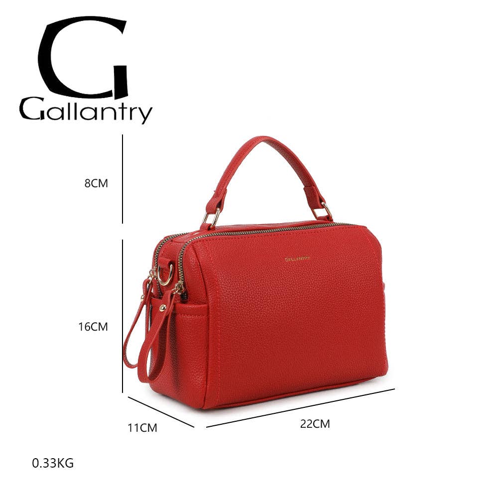 Mini Boston Elegance(KJ-62060): Red