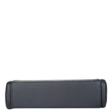 Women’s Vegan Leather Top-Handle Handbag Crossbody Sling Bag: Black