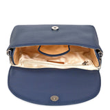 Vegan Leather Crossbody Bag for Women, Top Handle Handbag: Mauve