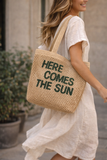 Beach bag “Here Comes The Sun”