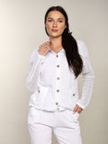 Moda Elegante button up jacket