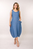 Mode Elegante blue dress