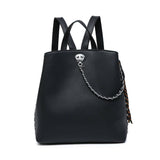 SP2286-1 Backpack with 3 compartments: Black