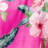 White Rhino Full Button Down Collared Blouse: FUCHSIA