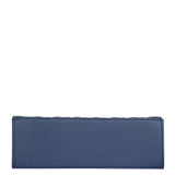 Vegan Leather Handbag – Ladies' Top-Handle Crossbody Bag: Blue
