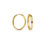 Mia Nuance hoop earrings
