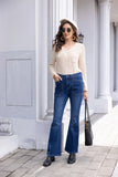 Fashion Orange Village Flare Jeans