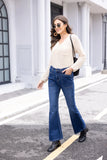 Fashion Orange Village Flare Jeans