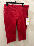 Lois red capri