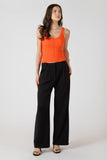 Room 34 wide leg pleated pants