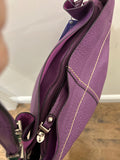 Purse purple shoulder style