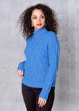 Alison Sheri blue sweater