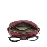 B23020-Big Bow Tie On The Front Cross Body Bag: Brown