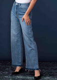 Elena Wang wide leg denim