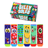 SILLY SOLES  - 6 Odd Socks Gift Box |Oddsocks: