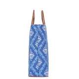 Handcrafted Fabric Top Handle Tote Bag for Women Satchel bag: Multicolor