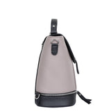 Women’s Vegan Leather Backpack or Daypack Bags For Daily Use: Grey