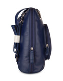 Ladies' Vegan Leather Top Handle Backpack or Daypack Bags: Brown