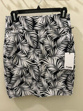 Lois black and white pattern skort with pocket