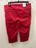 Lois red capri