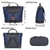 Women’s Vegan Leather Backpack or Daypack Bags For Daily Use: Grey