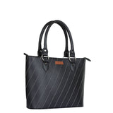 Women’s Top-Handle Tote Bag – Vegan Leather Shoulder Bag: Blue