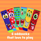 SILLY SOLES  - 6 Odd Socks Gift Box |Oddsocks: