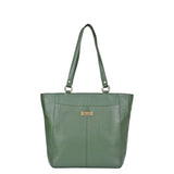 Tote Bag for Women – Genuine Leather Shoulder Handbag: Brown