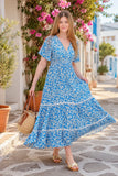 Nikky Maxi Blue Dress