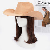Faux Wool Cowboy Hat: PK