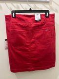 Lois red skort