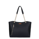 Women's Vegan Leather Satchel Bag –  Shoulder Sling Bag: Green