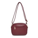 B23020-Big Bow Tie On The Front Cross Body Bag: Pink