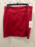 Lois red skort