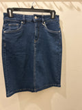 Fransa Jean Skirt