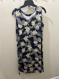 Fiori Navy Floral Dress
