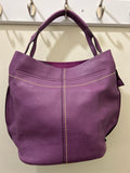 Purse purple shoulder style
