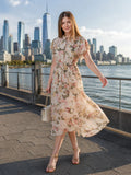 Nikky floral Maxi Dress
