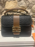 Purse black n brown