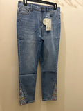 Orange FV denim with accent