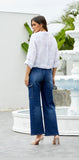 Orange FV cargo denim