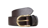 Brown leather belt Alice