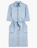 Lois maxine long sleeve shirt dress