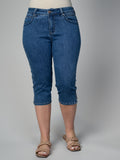 Lois light denim capri alexane