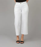 Lola Colette White High Rise Wide Leg Jeans